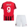 Officiële Voetbalshirt + Korte Broek AC Milan Giroud 9 Thuis 2024-25 - Kids